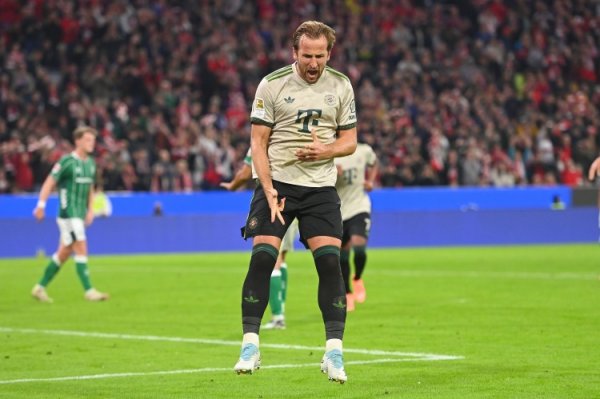 大英帝星依然闪耀✴32岁凯恩8场全勤轰15球3助，2次戴帽4