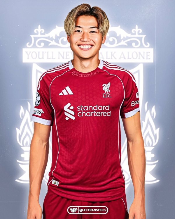 英媒：利物浦对日本U20领队  市原吏音很感兴趣，可能在明夏