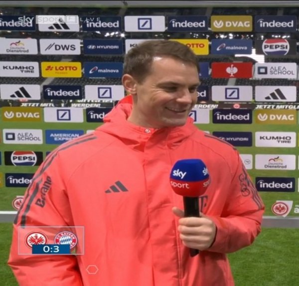 诺伊尔：球队的配合越来越默契，每位球员都清楚自己的职责