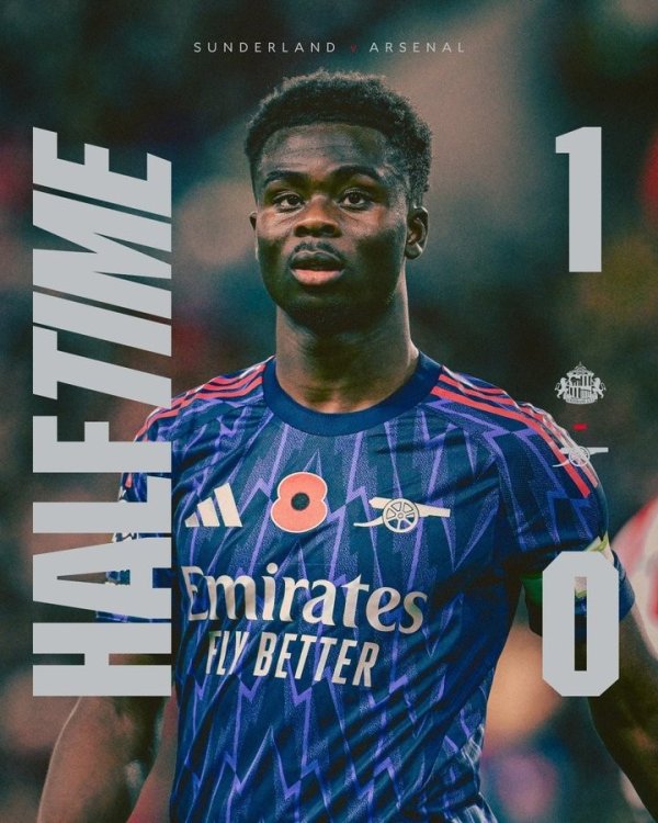 这次如何？阿森纳本赛季英超第3次半场落后，此前平曼城、胜纽卡